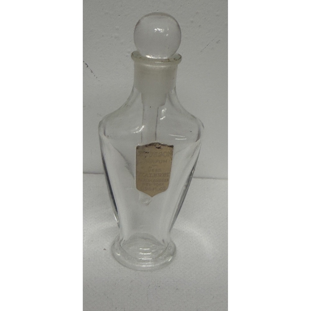 Vintage Ecusson By Jean D'Albret .25 Oz Perfume Bottle‎ Empty #AA